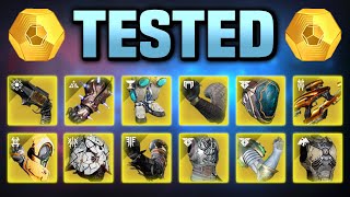 ALL Exotic Armor amp Weapon Updates TESTED in Season 23【 Destiny 2 Season of the Witch 】 [upl. by Sheffie]