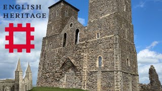 RECULVER Towers and Roman Fort  English Heritage [upl. by Einafets]