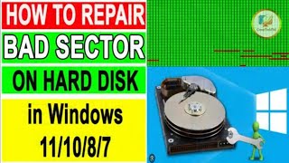 BAD SECTOR HARD DISK REPAIRED 99999 [upl. by Adao392]