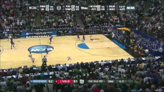 Morehead State Game Winning Three vs Louisville  2011 NCAA Tournament [upl. by Ecinev]