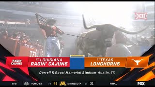 No 23 Louisiana vs No 21 Texas Football Highlights [upl. by Dnalyaw]