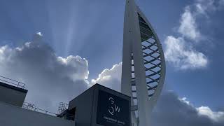 The Spinnaker Tower Portsmouth UK [upl. by Naletak]