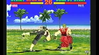 Tekken 1 Gameplay PS1 [upl. by Mohl]