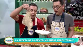 MILANESA NAPOLITANA  Cocinero Diego Molina [upl. by Clayberg]