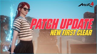 OCT 29 PATCH UPDATE  NEW FIRST CLEAR  NEW EVENTS  NEW MOUNT  MIR4 [upl. by Relda]