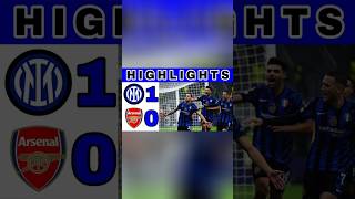 Intermilan vs Arsenal Inter vs Arsenal Inter Milan vs Arsenal Highlights amp Goals Champions League [upl. by Codel]