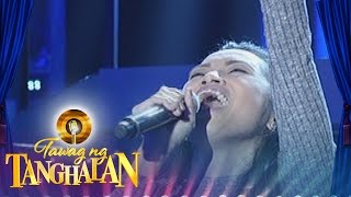 Tawag ng Tanghalan Eumee Capile dethrones Andrian Cubillas [upl. by Philana]