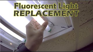 Fluorescent Light Bulb Replacement  How To [upl. by Simmonds]