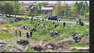 2024 Cleaning in Voskevaz Armenia  Green Green [upl. by Alyek]