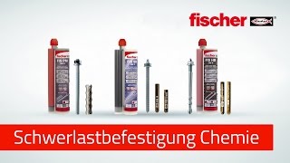 Chemische Dübel für Befestigungen in gerissenem Beton und wassergefüllten Bohrlöchern [upl. by Amekahs]