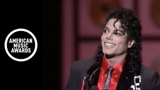 Michael Jackson Wins Lifetime Achievement Award  AMA 1989 [upl. by Hnoj]