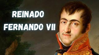 EL REINADO DE FERNANDO VII SUS ETAPAS [upl. by Eicarg]