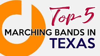 Top 5 High School Marching Bands in Texas  20212022 [upl. by Holmann]