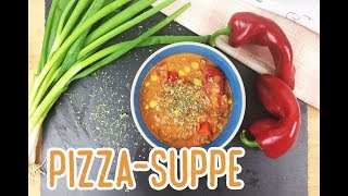 Low Carb Pizza Suppe Super einfach  super lecker  super wenig Kohlenhydrate [upl. by Samale]