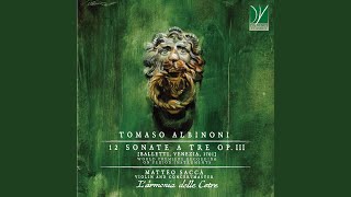 12 Sonate a tre  Sonata VI in F major Op 3 IV Gavotta Presto [upl. by Dorrehs]