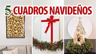 CUADROS NAVIDEÑOS DIY NAVIDAD 2024 [upl. by Salokcin780]