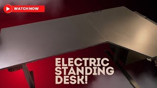 Agilestic Electric Standing Desk Review LShaped 59 Inches Height Adjustable Memory Presets [upl. by Moersch]