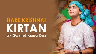 Hare Krishna Kirtan by Govind Krsna DasGKDISKCON Kurukshetra [upl. by Borer]