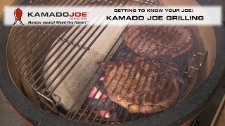 Kamado Joe  Grilling [upl. by Htebasyle]