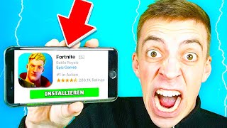 SO kannst du FORTNITE auf dem HANDY KOSTENLOS herunterladen 😱 [upl. by Malcom439]