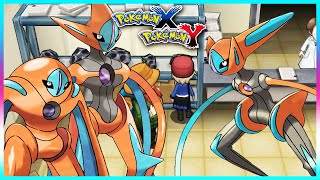 Pokemon X amp Y  How to Change Deoxys Forms [upl. by Uriisa53]