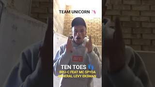 Team Unicorn 🦄 TEN TOES 👣 BRUC FEAT MC SPYDA GENERAL LEVY EKSMAN 🔥 DNB 🎵 DRUM amp BASS MASSIVE 😎 [upl. by Binky]