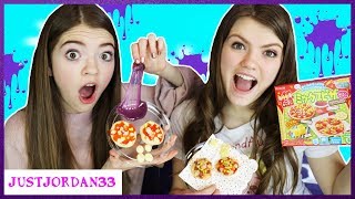 DIY Food Slime Vs Mini Real Food  JustJordan33 [upl. by Estrin]