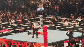 WWE Monday Night Raw Jey Uso vs Bron Breakker intercontinental championship full match wwe shorts [upl. by Rialcnis]