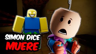 SIMON DICE se volvió muy ATERRADOR en ROBLOX [upl. by Janella]