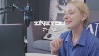 ZINGYOU ZYUA2 USB COMPUTER MICROPHONE BUNDLE [upl. by Madison]