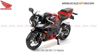 Honda CBR 600 RR 112 Maisto Diecast scale model bike wwwscaleartsincom [upl. by Feldt]