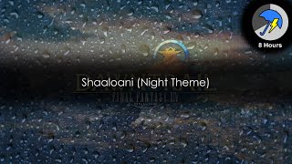 Shaaloani Night Theme  FFXIV Dawntrail 8hrs RainThunder [upl. by Yentrok]