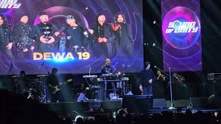 Dewa 19 ft Virzha Live At Sound of Unity PIK 2 12 November 2023 [upl. by Nomled569]