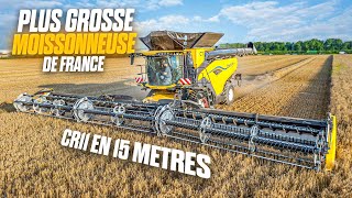 3 JOURS AVEC LA PLUS GROSSE MOISSONNEUSE DE FRANCE 😲  Moisson 2024 avec la nouvelle CR11 🤩 [upl. by Law]