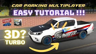 THAILAND LIVERY TUTORIAL CAR PARKING MULTIPLAYER [upl. by Eirtemed]