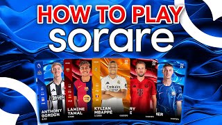 SORARE BEGINNERS GUIDE HOW TO PLAY 2024 [upl. by Rodnas]