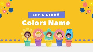 Learn Colors  Nursery rhymes [upl. by Olodort755]