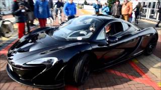 McLaren P1 at Knokke Great Sound Spoiler showoff [upl. by Oza]