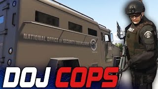 Dept of Justice Cops 18  SWAT Team Law Enforcement [upl. by Suinuj]