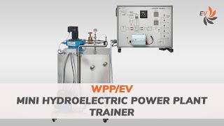 WPPEV  Mini Hydroelectric power plant trainer [upl. by Ninnette]