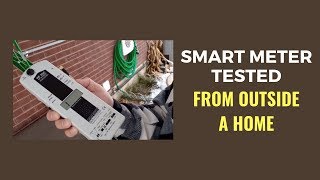 Testing A Home For RF Radiation Part 1  Smart Meter Outside [upl. by Burk]