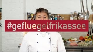 Geflügelfrikassee einfach amp lecker zubereiten  Rezept für Hühner amp GeflügelFrikassee [upl. by Amahcen213]