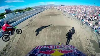 Travis Pastranas Backflip Finish GoPro Run at Red Bull Straight Rhythm [upl. by Utham]