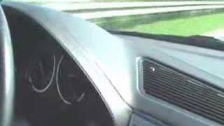 E38 BMW 740i top speed on GPS [upl. by Atalee]