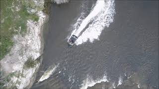 Deschênes rapid drone footage [upl. by Eslud]