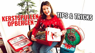 Kerstballen amp kerstspullen opbergen tips tricks amp handige producten van Sunware  Christmaholic [upl. by Liuqnoj]