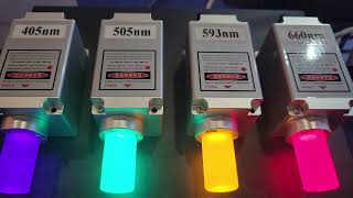 405nm 505nm 593nm 660nm lasers  do you want to know what they are used for [upl. by Nevart43]