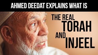 Ahmed Deedat explains what is the real Torah and Injeel [upl. by Brannon875]