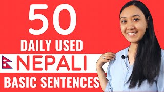 Nepali Basic 50 sentences you must know [upl. by Timi]