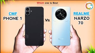 CMF Phone 1 Vs Realme Narzo 70 5G ⚡ Which one is Best Comparison in Details [upl. by Vinson]